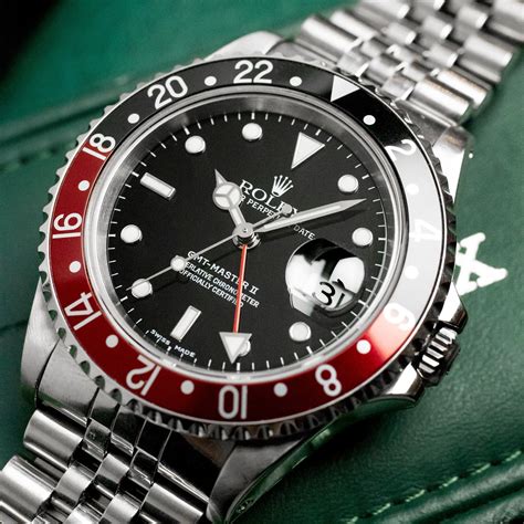 rolex gmt master ii coke bezel a series price|Rolex Coke gmt master 2.